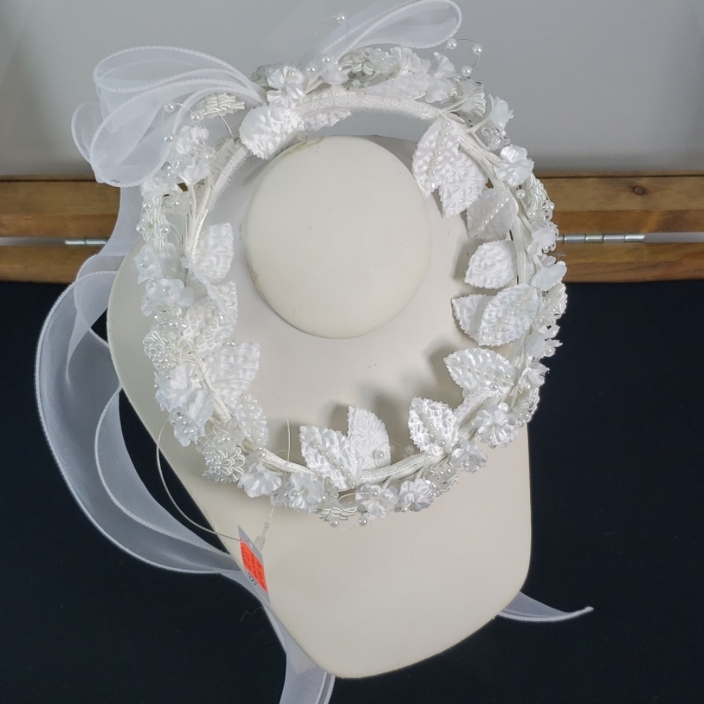 US ANGELS FLOWERGIRL/COMMUNION/BRIDESMAID VEIL V27